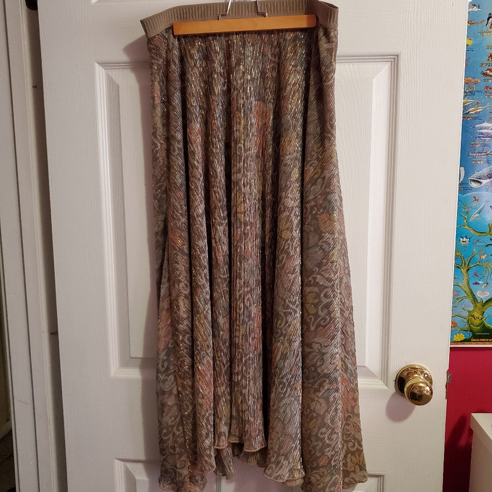 Anthropologie Mauve Skirt